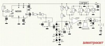 Измеритель сопротивления обкладок конденсаторов (ESR)